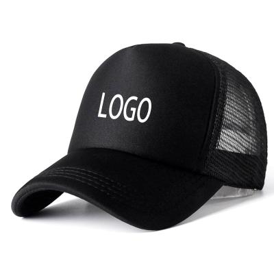 China Cotton Baseball Cap Trucker Hat Maker 5-Panel Cap Flat Curve Men's Peak Cap Plastic Sun Visor For Sports Hat for sale