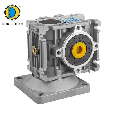 China 220V Worm Gearbox AC 200W RV50 Electric Right Angle Single Phase Motor Geared Motor for sale