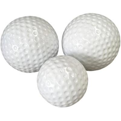 China Modern China Golf Fiberglass Golf Ball Resin Signature Ball Props Sculpture for sale