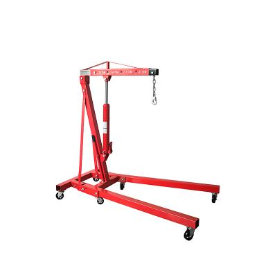 China Other Factory Price TON Red Engine Crane Lift Foldable Crane 1 for sale