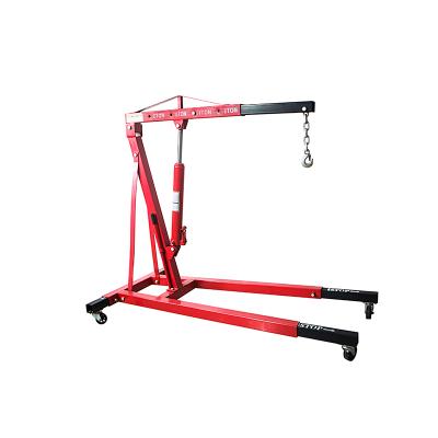 China Other 2 TON Red 4400lb Heavy Duty Motor Hoist Magazine Crane Lift for sale