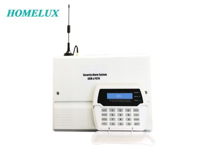 China TCP/IP GSM/GPRS 32 Zone 8wired Zone Home Security GSM PSTN Alarm System Wireless Home Security HX-Z9 for sale