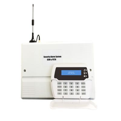 China TCP/IP GSM/GPRS 32 Zone 8wired Zone Home Security GSM Intruder Wireless Alarm System HX-Z9 for sale