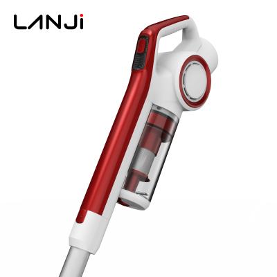 China Hot 2021 OEM Hotel LANJI LJ02-S6 Cordless Stick Vacuum Cleaner DC 22.2V Hepa Handy Vacuum Cleaner for sale