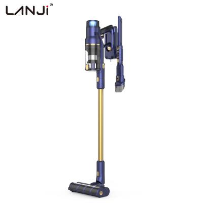 China Wholesale Handheld Smart Handheld Radio Sofa Ash Upright Vacuum Cleaners Cordless Rechargeable Household Stick LANJI S7 for sale