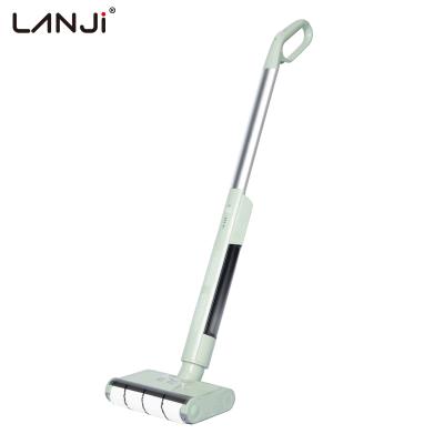 China RV LJ-GL01 LANJI OEM LJ-GL01 LANJI OEM Field Floor Seal Vacuum Cleaner Wet Dry Cordless Cordless Cordless Spinning Electric Broom for sale