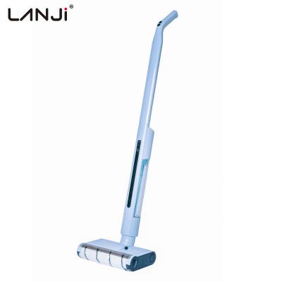 China LANJI Household OEM Professional Wet Cordless Spinning Floor Cleaner Cordless Household Spray Cleaning High Quality Electric Broom for sale