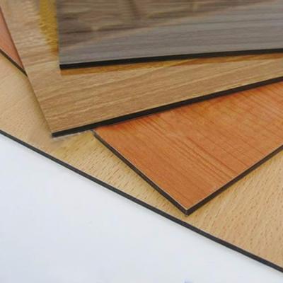 China Composite Panel ACP Plant Aluminum Wood Texture Interior Exterior Decorative Material for sale