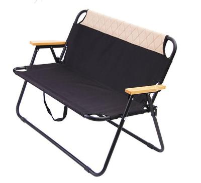 China Korea Modern Japanese Space Saving Double Arm Space Saving Folding Portable Camping Patio Balcony Chair Outdoor Furniture for sale