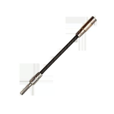 China Carbon Steel Auto Inner Hollow Puncher Car Motorcycle Axle Flexible Axle Flexible Hand Shaft Brake Cable Carbon Steel Material Flexible Drive Shaft for sale