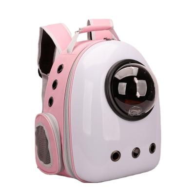 China Large Space Capsule Breathable Backpack Outdoor Travel Portable Transparent Pet Carrier Bag Breathable for sale