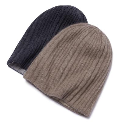 China Highest Quality JOINT 100% Pure Cashmere Hat Custom Dad Hats Winter Hats for sale