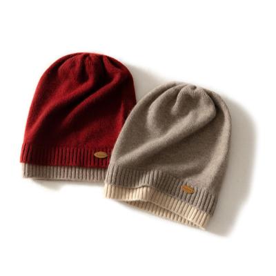 China Best Price 100% Pure Cashmere Hat Custom Hats Hats Women for sale