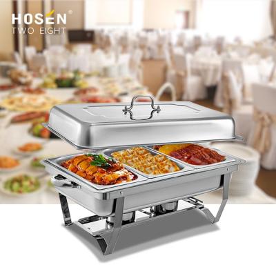 China Stackable Party Catering Equipment, Other Hotel And Restaurant Supplies Serving Dishes, Buffet Food Warmer Food Pan Chafing Dish for sale