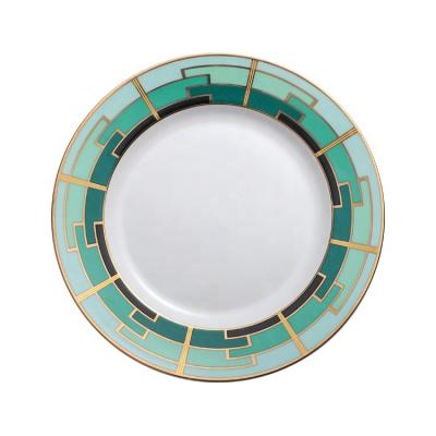 China 2021 Viable Restaurant Plates Ceramic Tableware Dinner Set, Modern Porcelain Dishes From Vajilla Dishes for sale