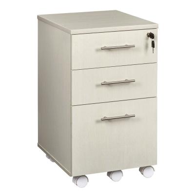 China Excellent Quality 3 Drawer Small Office Furniture Filing Cabinet Modern Store Folder Modern Movable Cabinet Home Office for sale