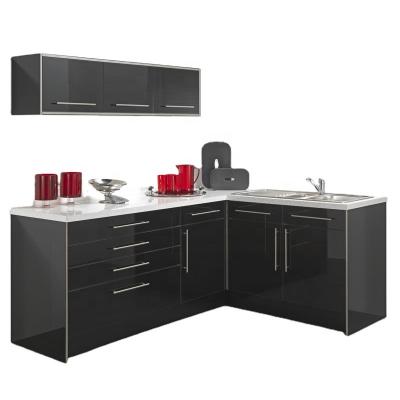 China Solid Wood Modern Kitchen U Type Whole Sideboard Kitchen Set for sale