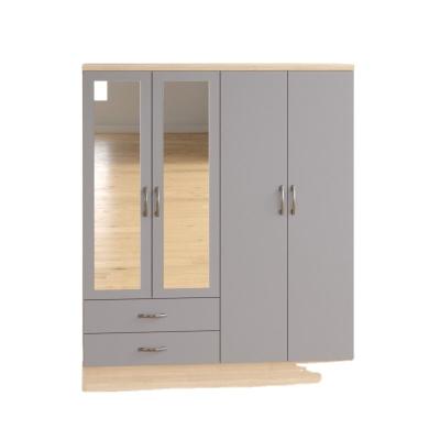 China Modern Wardrobe Closet Fabric Storage Bedroom Furniture Factory Price Wardrobe for sale