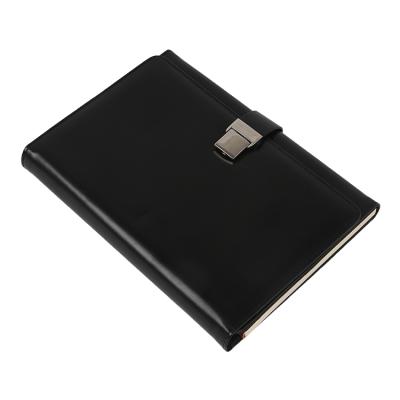 China Hardcover Supplier Customized Office Magnetic Leather Planners and Notebooks for sale