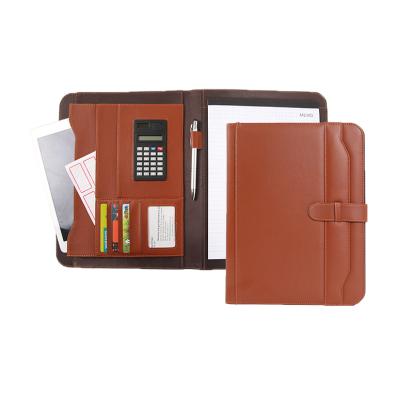 China Hot Selling Leather Business Folder, Folder Padfolio Organizer for sale