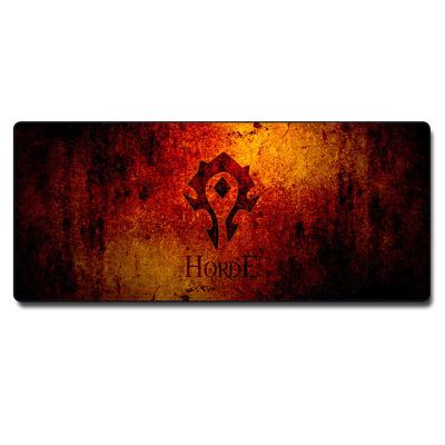 China Custom Large Gaming Horde Mousepad HEATER Pad For Computer Rubber Customized Printed for sale