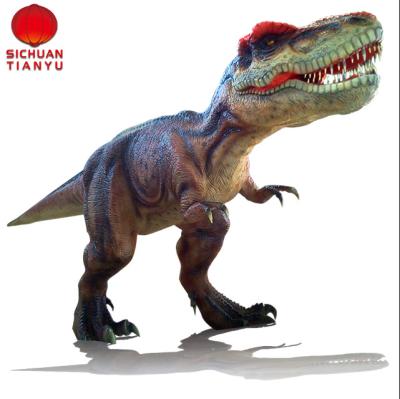 China Zoo Amusement Park Theme Park Museum Dinosaur Exhibit Jurassic Glitter Eyes Animal Toys Realistic Size Electric Motors Latest Electronic Robot Large for sale