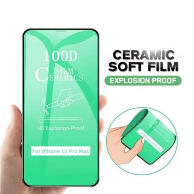 China Tempered Glass Ceramic Cell Phone Protector Mobile Phone Screen Film For Iphone 14pro 13 12 11 Xs Max Max Screen Protector for sale