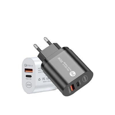 China Fast Charger EU/US/UK Plug Mobile Phone PD20W Wall Chargers USB Charger QC 3.0 Adapter Mobile Power Supply For Huawei Xiaomi Samsung for sale