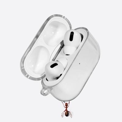 China Transparent Anti-wrinkle Earphone Case For Airpods Pro 2022 Generation 2 Case Clear Hard PC Earphone Cover For Airpods 3 2 Bags 1 Filling for sale