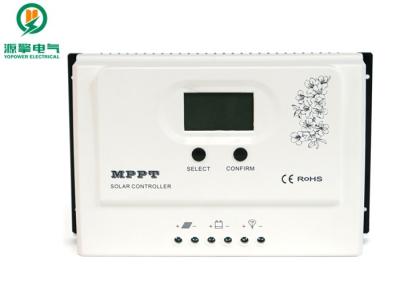 China El auto solar blanco del regulador 30A de la carga de 12V/de 24V MPPT detecta funcionamiento estable en venta