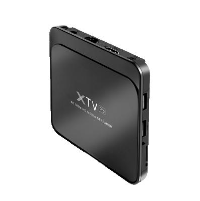 China New Iptv Box Support 4K Pro 1000M LAN DDR4 Dual WiFi 4K Smart TV High Speed ​​Amlogic S905X3 Android 9.0 XTV Box Support Mytvonline for sale