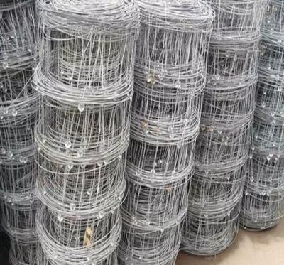 China Mesh Steel Hinge Joint Fence Cattle Fence / Hot Dipped Galvanized Agricultural Farm Fence/s Knot Fix Knot Goat Fences for sale