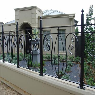 China Easily Assembled Wrought Iron Fence Trellis for sale