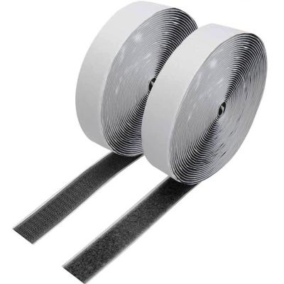 China Durable Sticky Tape Hook And Loop Tape Shapes Self Adhesive Strong Custom Hook And Loop Self Adhesive Pad for sale