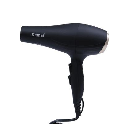 China kemei hair dryer KM-5805 EU high quality ionic plug 220 voltage large professional power hair dryer for sale