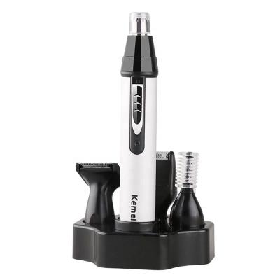 China 2020 new arrival kemei KM-6650 car care kemei KM-6650 new arrival rechargeable electric hair nose trimmer eyebrow shaver 4 in 1 for sale