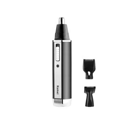 China Kemei Car Nose Trimmer KM-6630 Hair Trimmer and Rechargeable Electric Shaver and Eyebrow Shaver 4 in 1 Facecare for sale