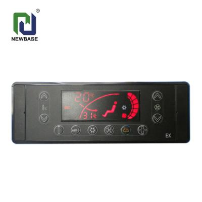 China Car Air Conditioner System CK200201AEX YUTONG Bus Air Condition Controller 8112-01064 Automobile HVAC Control Panel for sale