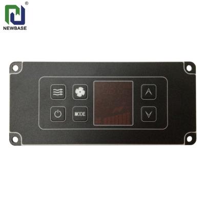 China Truck DC Powered Electric Air Conditioner Controller Bus Control Panel 150X60X46.5MM for sale