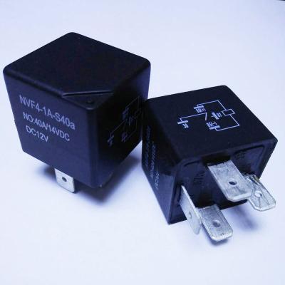 China 40A 24V Universal Waterproof Relay NVF4-1A-S40a 40A/14VDC DC24V Car Auto Auto Relay for sale