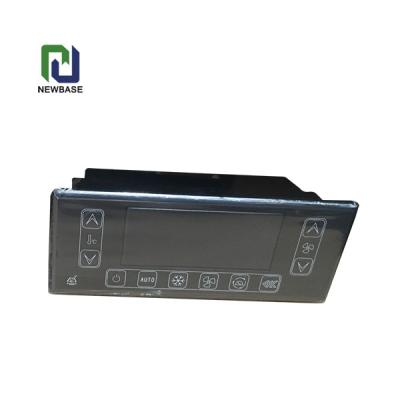 China Newbase Car Air Conditioner System Manufacture Bus Air Conditioner Control Panel Machined Face Panels LED Temperature AC Controller Auto Parts for sale