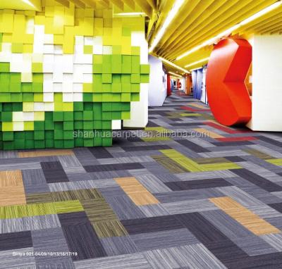 China The meetting jacquard range has advanced the new trend of international carpet standards of capet tiles for sale