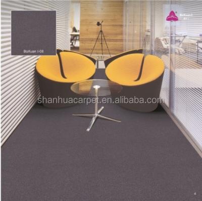 China Excellent Jacquard Manufacturer Selling Decorative Brown Nylon Commercial Conference Room Carpet Tiles for sale