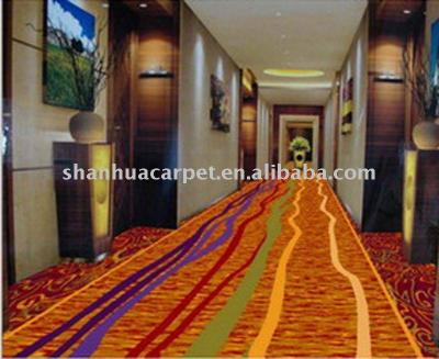 China Jacquard Hotel Elevator Lobby Carpet for sale