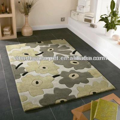 China 100% Jacquard wool texture loop pile Belgium rug. zu verkaufen