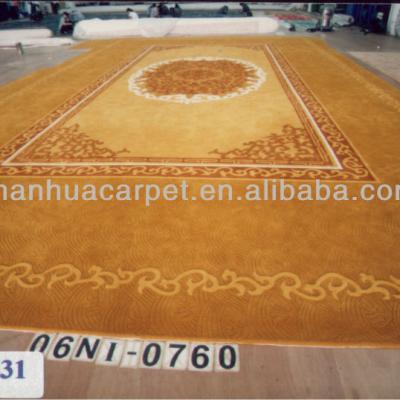 China Handmade jacquard wool rug zu verkaufen