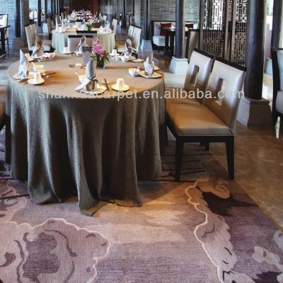 China Plain high quality 100% merino wool rug zu verkaufen