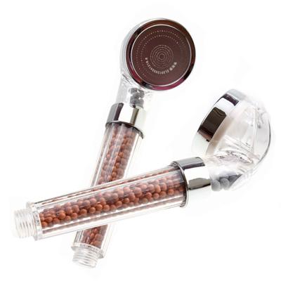 China Without Switch High Pressure Water Filter PC Shower Head for sale