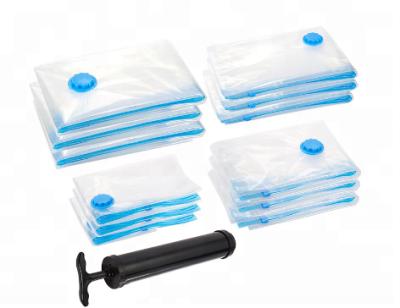 China 10 traditional compression bags and a set of hand pump (13h 50*70-3+40*60-3+60*80-3+80*100-1+) for sale