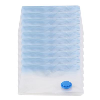 China Modern Compression Bag With Valve Transparent Foldable Household Storage Bag Clothing Vacuum Bag for sale